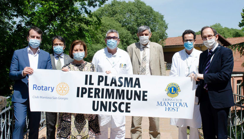 Il plasma iperimmune unisce